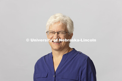 Studio portrait of Anita Breckbill, Professor, University Libraries, Hixson-Lied College of Fine and