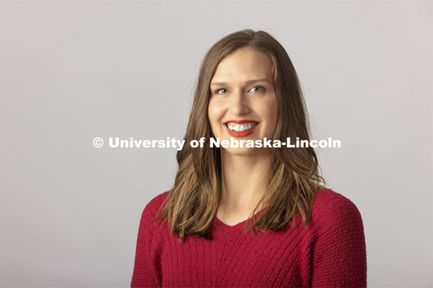 Studio portrait of Andrea Gruber, Assistant to the Director, School of Art, Art History and Design, 