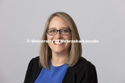 Studio portrait of Barbara Sullivan, Administrative Associate, Johnny Carson Center for Emerging Med