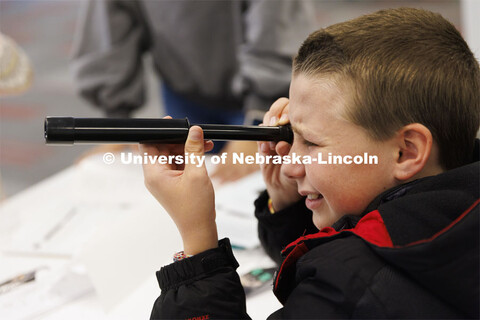 UNL honors students work as winterns for 4-H/Extension winternships and the Galactic Quest activitie