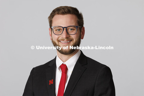 Studio portrait of Jason Hawkins, Recruitment Specialist, Office of Admissions. ASEM portraits. Febr