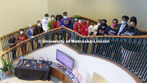 #wearyourletters event which featuring faculty/staff/students coming together and wearing representa