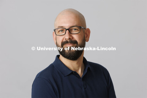 Studio portrait of Walker Pickering, Associate Professor for the School of Art, Art History and Desi