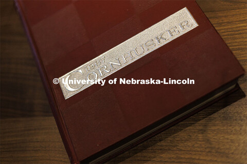 Husker memorabilia decorates the interior of The Scarlet Hotel. The Scarlet Hotel on Nebraska Innova