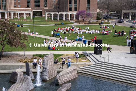 The Big Event is organized annually by the Association of Students of the University of Nebraska (AS