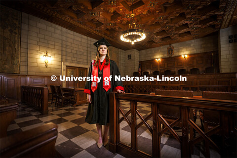 Ashton Koch, of Omaha, will graduate May 14 and attend the University of Nebraska College of Law in 