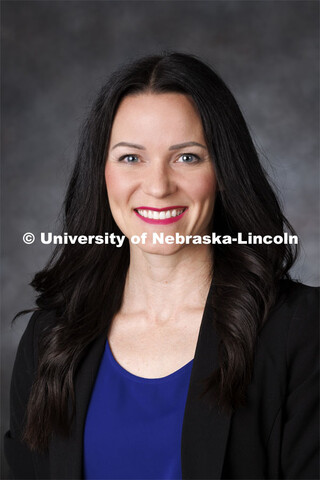 Studio portrait of Alyssa Havlovic, Extension Educator. Portraits of Extension, IANR and CASNR educa