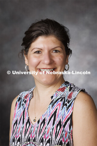 Studio portrait of Gamze Randolph, Finance and Grants Specialist, AEM Business Center. Portraits of 