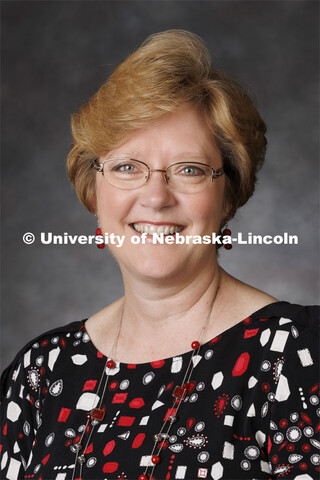 Studio portrait of Angie Rushman, Project and Instructional Technologist, Nebraska Extension. Portra