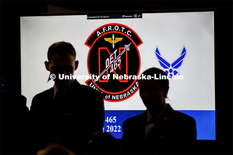 The university’s Air Force ROTC detachment held a commissioning for May graduates at the Strategic