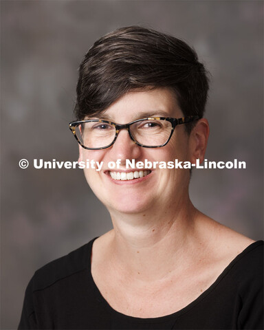 Studio portrait of Anne Duncan, Associate Professor, Classics and Religious Studies. August 12, 2022