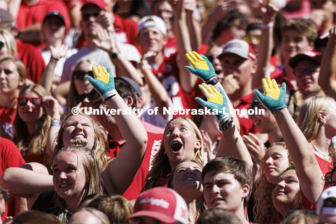Corn Gloves. NU vs. North Dakota. September 3, 2022. 