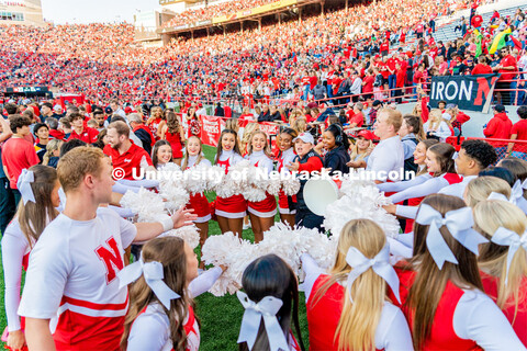 Nebraska vs. Georgia Southern football in Memorial Stadium. September 10, 2022. 