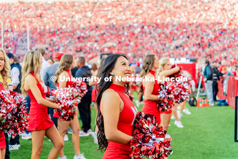 Nebraska vs. Georgia Southern football in Memorial Stadium. September 10, 2022. 