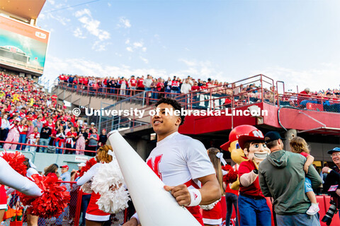 Nebraska vs. Georgia Southern football in Memorial Stadium. September 10, 2022. 