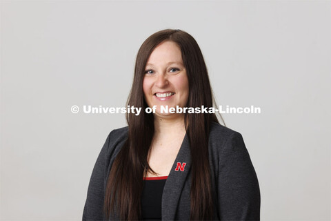 Studio portrait of Ashley Hays, Interface Program Assistant, Office of Admissions. ASEM. September 1