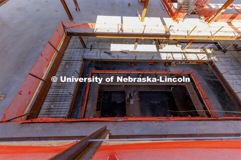 College of Engineering advisory board tour of Kiewit Hall construction. September 30, 2022. 