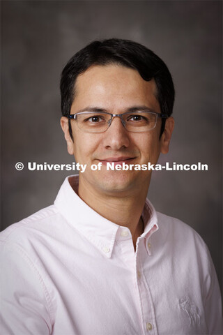 Studio portrait of Saleh Taghvaeian, Associate Professor, Biological Systems Engineering. October 12