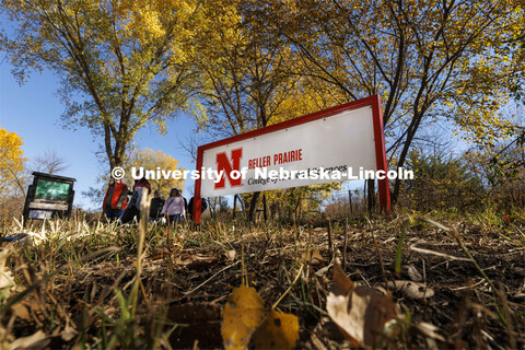 Academic counselors leave after a tour of Reller Prairie in southwest Lancaster County. October 17, 