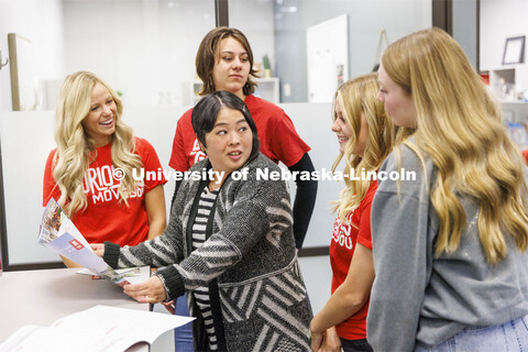 College of Arts and Sciences advising photo shoot. October 19, 2022. 