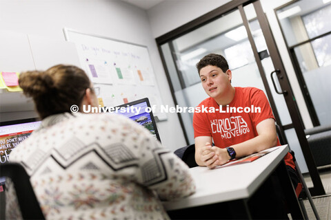 College of Arts and Sciences advising photo shoot. October 19, 2022. 