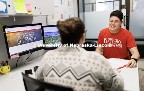 College of Arts and Sciences advising photo shoot. October 19, 2022. 