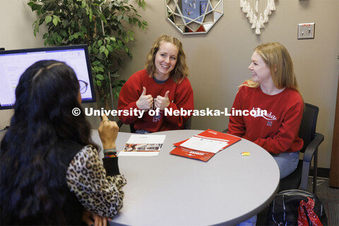 College of Arts and Sciences advising photo shoot. October 19, 2022. 