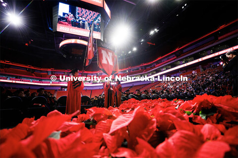 Graduate Commencement in Pinnacle Bank Arena. December 16, 2022. 