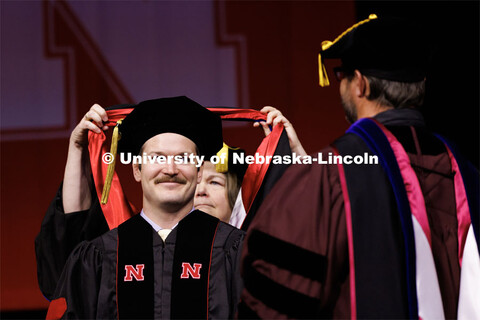 Graduate Commencement in Pinnacle Bank Arena. December 16, 2022. 