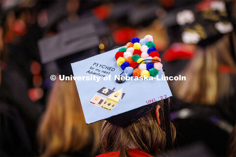 Casey Lasater, a Psychology graduate, awaits her next adventure. Winter Undergraduate Commencement i