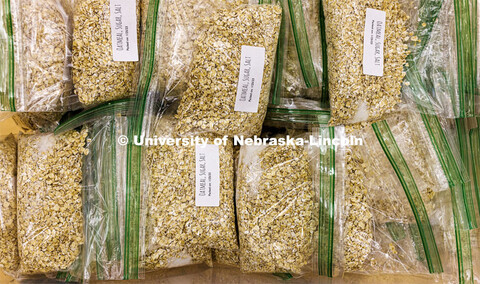 As part of MLK Week events, volunteers assembled hunger kits filled with oatmeal. The goal was more 