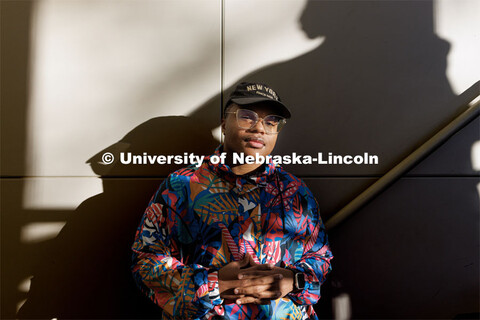 Jeremiah Brown, master’s in architecture student who will graduate in May. Photo for Black history