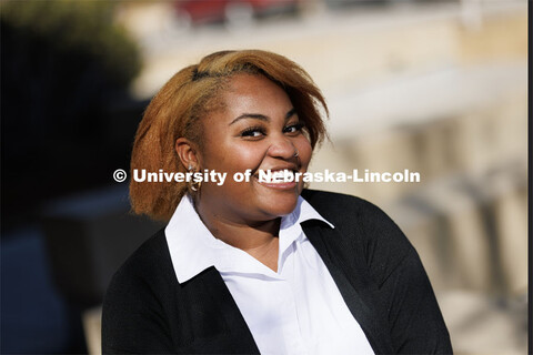 Alaya Green, senior in Nutritional Science and Dietetics, for her Black History Month profile. Febru