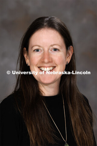 Studio portrait of Jessica Corman, Associate Professor, School of Natural Resources. April 10, 2023.