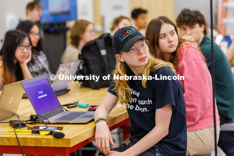 AI video workshop run by Dan Novy, also known as NovySan, where first- and second-year students in t