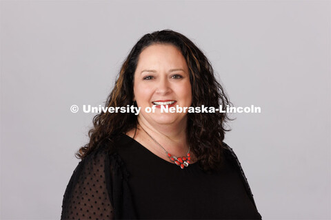 Studio portrait of Gina Riese, Senior Assistant Director for Admissions Operations for the Office of