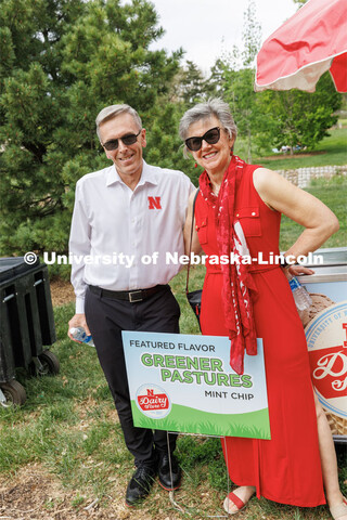 Ronnie and Jane Green had an open house Thursday at the Maxwell Arboretum on East Campus. May 11, 20