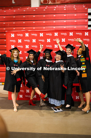 2023 Spring Graduate Commencement in Bob Devaney Sports Center. May 19, 2023. 