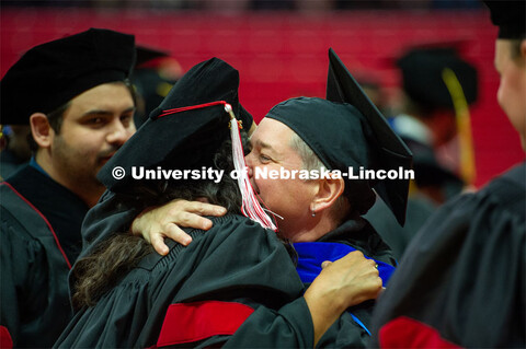 2023 Spring Graduate Commencement in Bob Devaney Sports Center. May 19, 2023. 