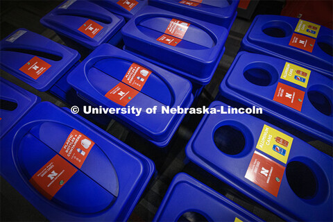 New recycle containers have been placed in all the trash rooms on all floors in the Suites. Office o