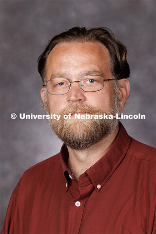 Studio portrait of Ronald Stephenson, Assistant Professor of Practice, Agronomy and Horticulture. 20