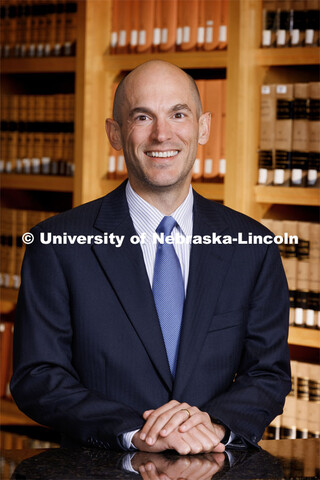 Adam Thimmesch, Professor for the College of Law. College of Law faculty and staff photo shoot. Augu