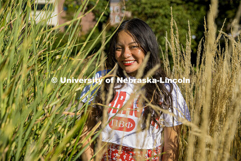 Isela Tercero, agricultural education and applied science double major, is from Broken Bow, Nebraska