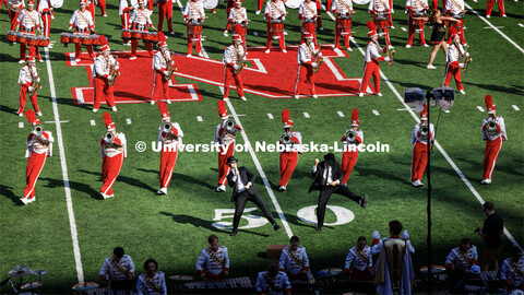 The halftime show honored the music of the Blues Brothers.  The Blues Brothers were played by curren