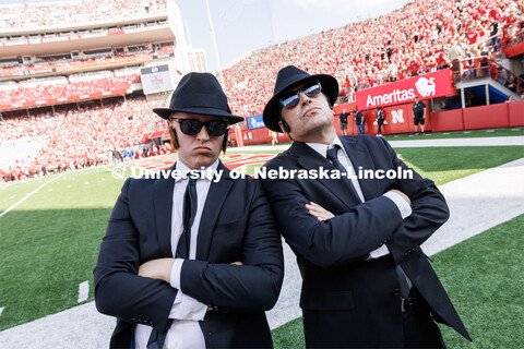 The halftime show honored the music of the Blues Brothers.  The Blues Brothers were played by curren