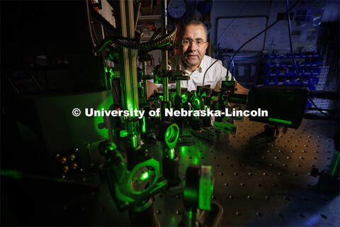 Abdelghani Laraoui, is working to find materials that would improve the performance of quantum compu