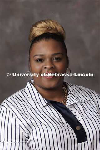 Studio portrait of Kamilah Bradford, Senior Assistant Director, Omaha North, Nebraska College Prepar