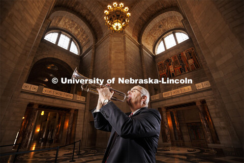 Nebraska State Senator Robert Clements (’73) was a trumpet player in the Cornhusker Marching Band 