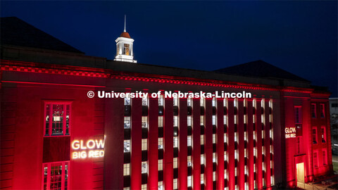 Glow Big Red.  February 14, 2024. 