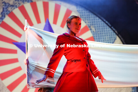 The cast perform in UNL’s production of “Big Fish”. April 23, 2024. 